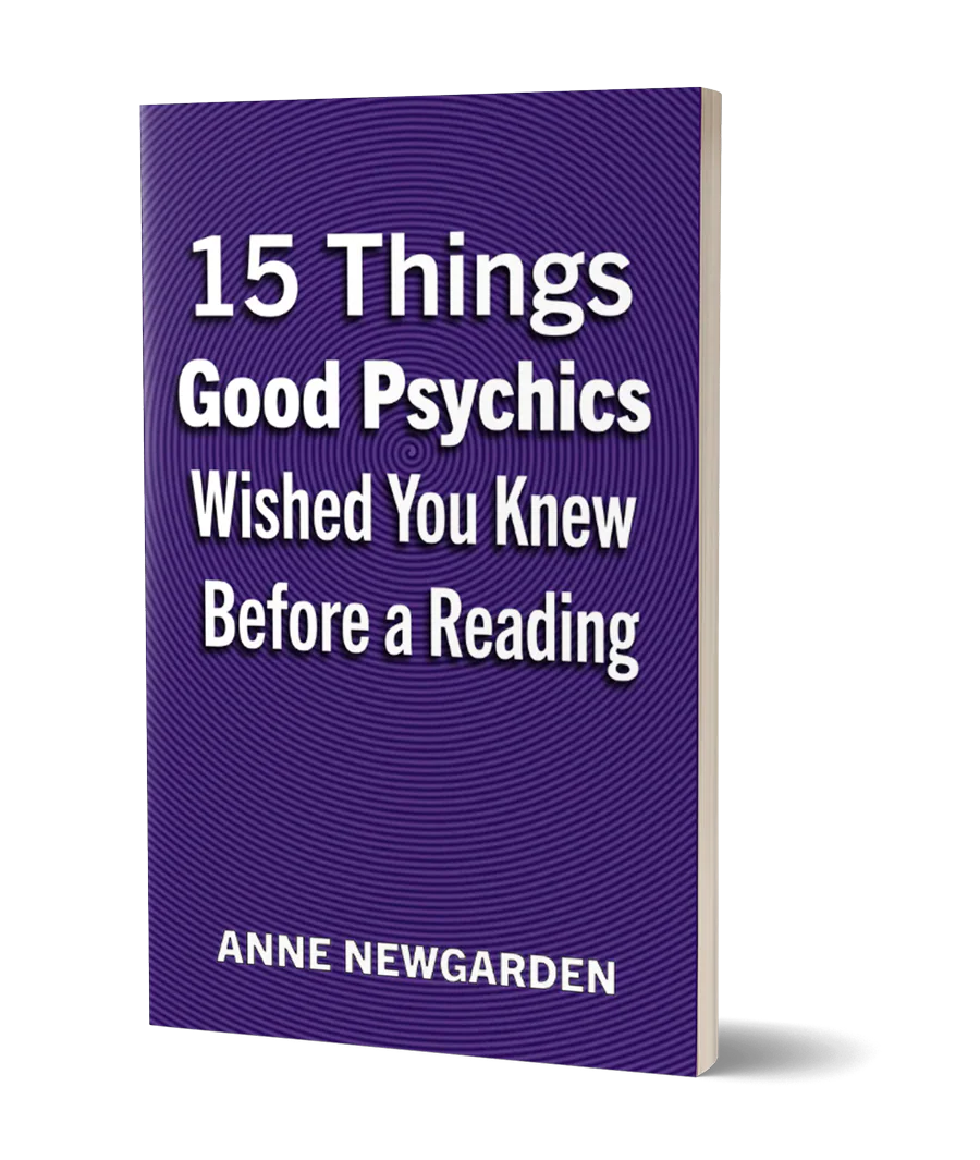 15 Things Good Psychics Wished You Knew Before a Reading in a 3D book presentation