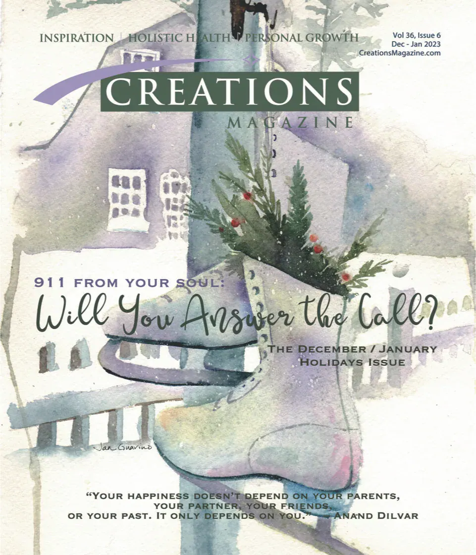 Cover of the Creations Magazine issue featuring Adventures of a Soul