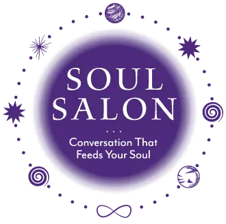 Soul Salon logo reading Conversation That Feeds Your Soul