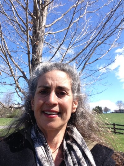 Anne Newgarden in the Virginia countryside