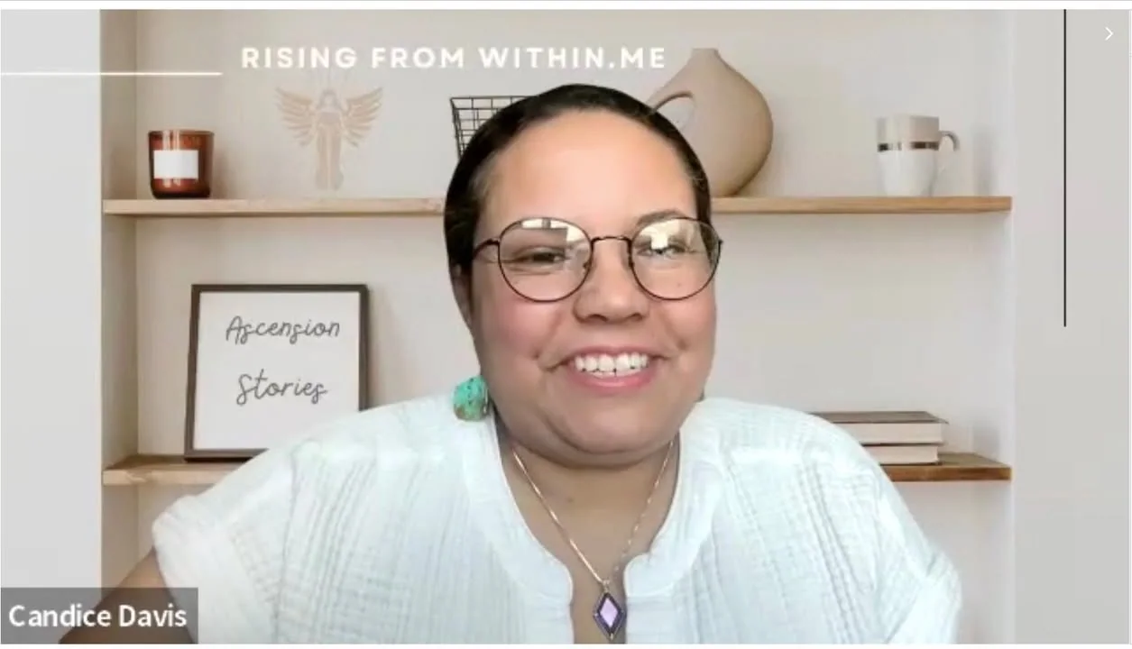 Candice Davis speaking during the Ascension Stories video interview
